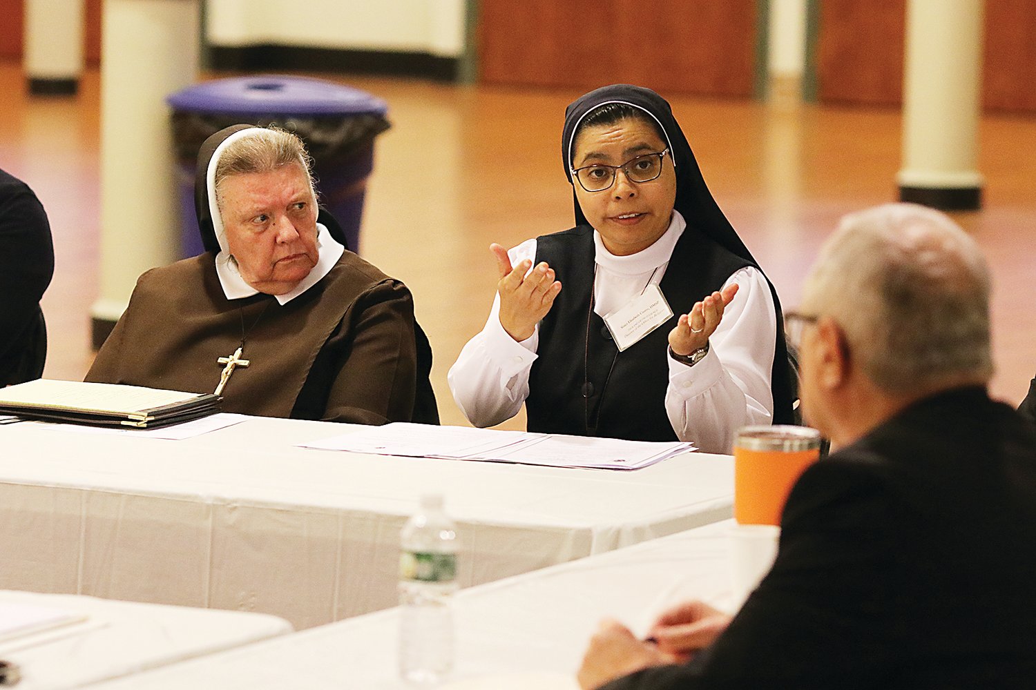 The event is an opportunity for the bishop to hear from the major superiors about the projects and activities they are engaged in with their communities, according to Sister Elizabeth Castro, H.M.S.P., director of the diocesan Office for Religious, center.